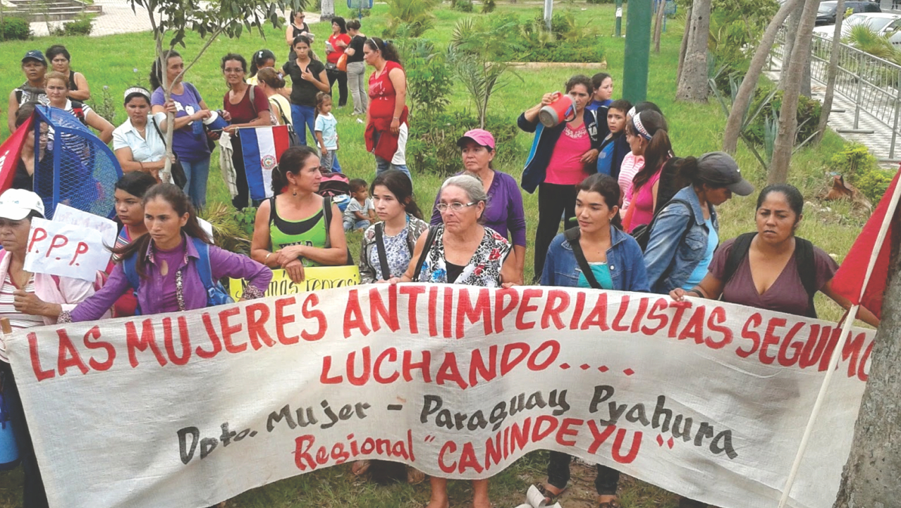 Las mujeres en lucha por la tierra y la soberanía alimentaria. - henoi